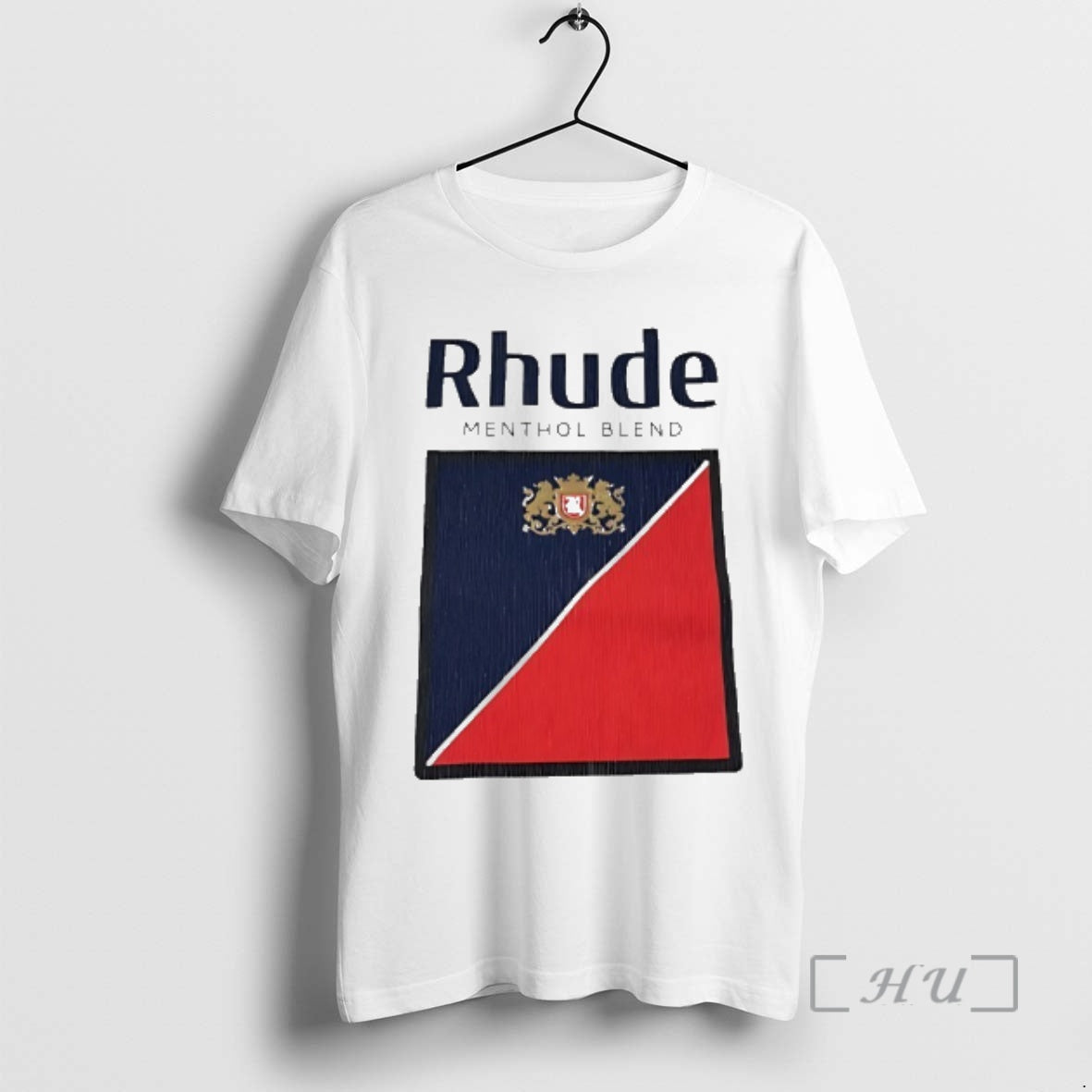 Officials Rhude Menthol Blend Logo T-Shirts, Hoodie, Sweatshirt | PureTeeCo.com