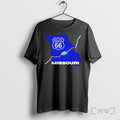 Officials Route 66 Missouri State Map Premium T Shirts Sweater Hoodie Jpg