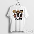 Officials Rush Peanuts Style Band Members White