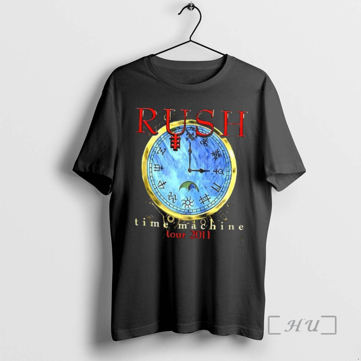 Officials Rush Time Machine Tour 2011 Clock T-Shirts, Hoodie, Sweatshirt | PureTeeCo.com