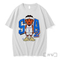 Officials Sga Shai Gilgeous Alexander Oklahoma City Thunder 2 Cartoon Basketball Player Premium T Shirts