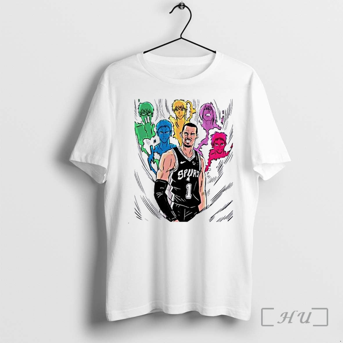Officials San Antonio Spurs Generation Of Miracles Anime Crossover Basketball