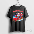 Officials Santa Claus Racing Car North Pole 500 Merry Christmas T-Shirts, Hoodie, Sweatshirt | PureTeeCo.com