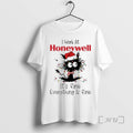 Officials Santa Light Cat I Work At Honeywell Its Fine Everything Is Fine Premium T-Shirts, Hoodie, Sweatshirt