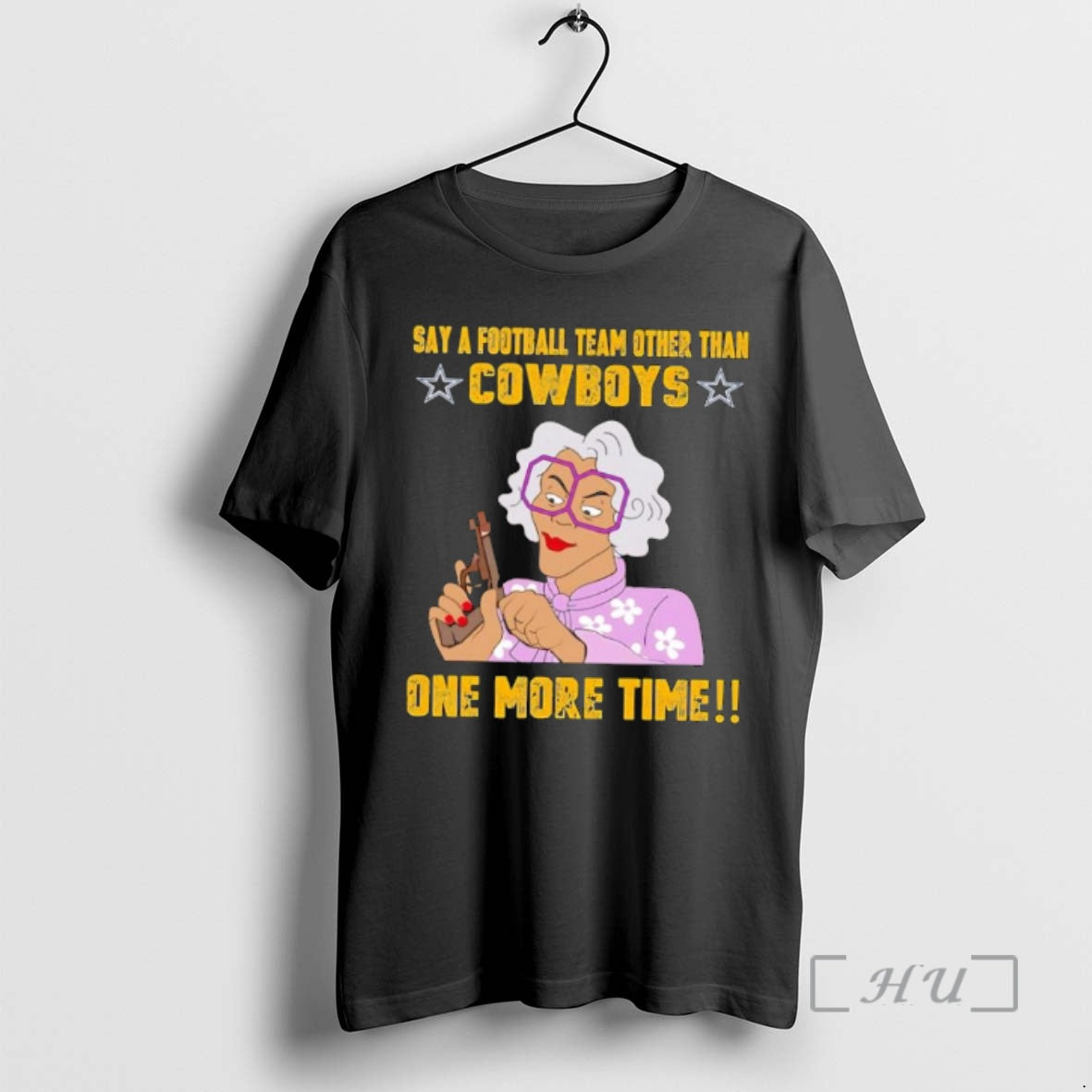 Officials Say A Football Team Other Than Cowboys Madea Gun T-Shirts, Hoodie, Sweatshirt | PureTeeCo.com