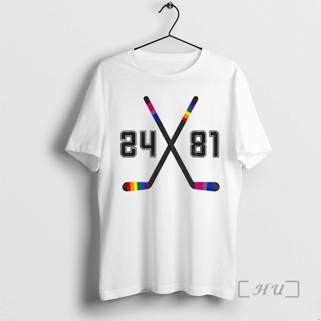 Officials Shane Hollander Ilya Rozanov Pride Hockey 24 81 T-Shirts, Hoodie, Sweatshirt | PureTeeCo.com