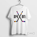 Officials Shane Hollander Ilya Rozanov Pride Hockey 24 81 T-Shirts, Hoodie, Sweatshirt | PureTeeCo.com