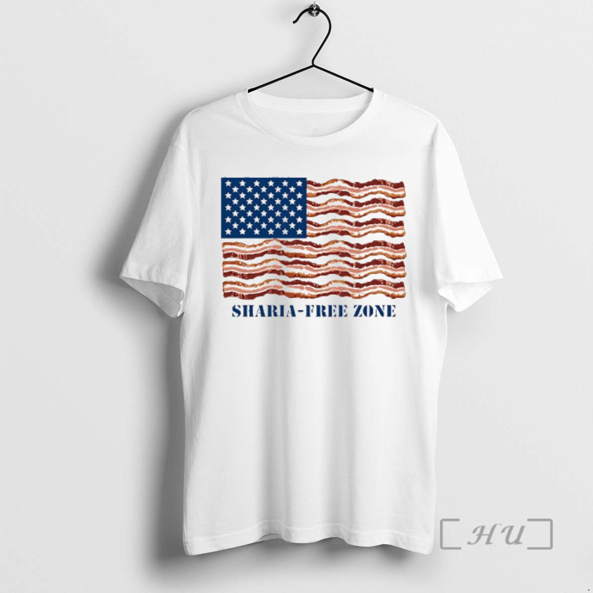 Officials Sharia Free Zone Usa Flag T-Shirts, Hoodie, Sweatshirt | PureTeeCo.com