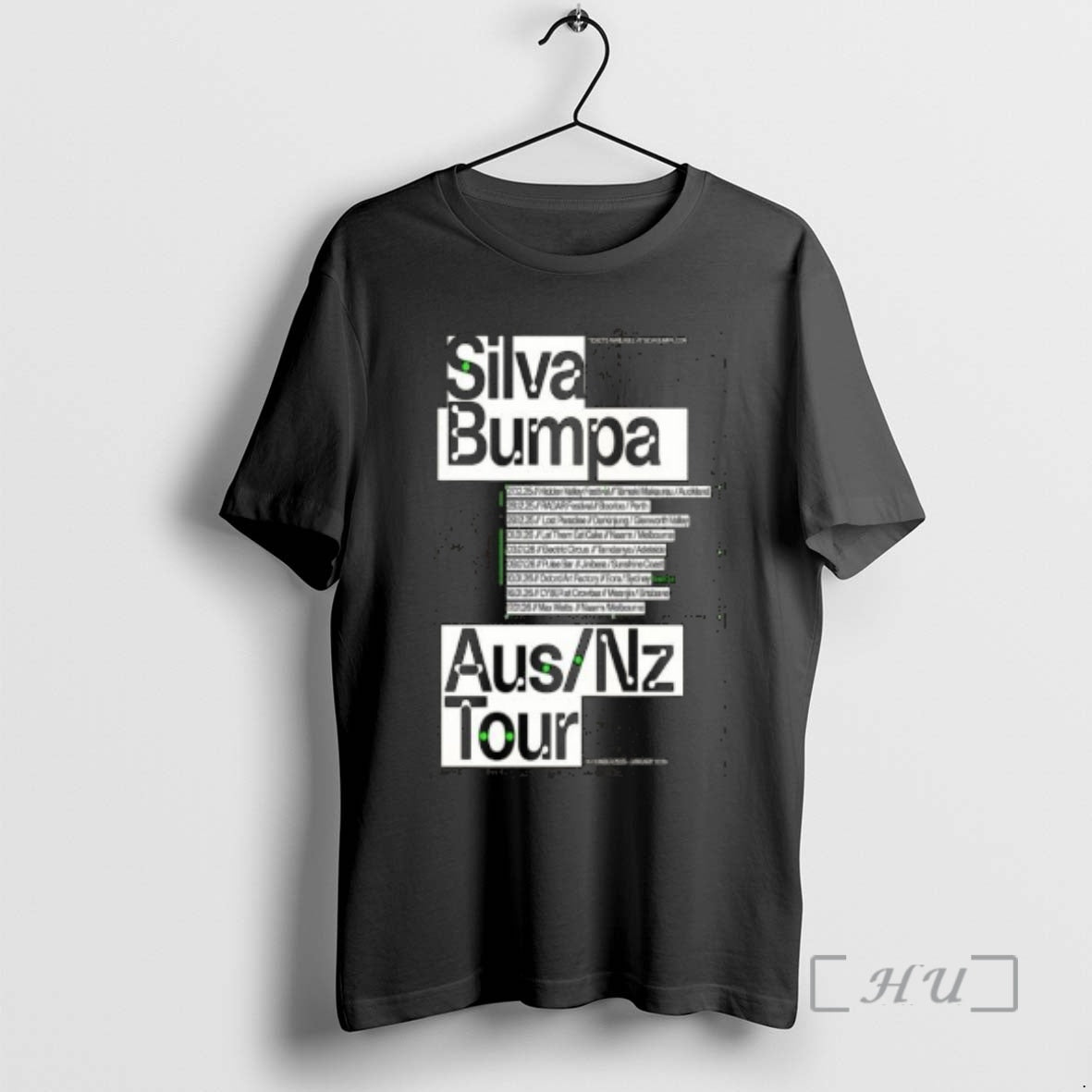 Officials Silva Bumpa Australia New Zealand Tour 2026 Circle Black T-Shirts, Hoodie, Sweatshirt | PureTeeCo.com