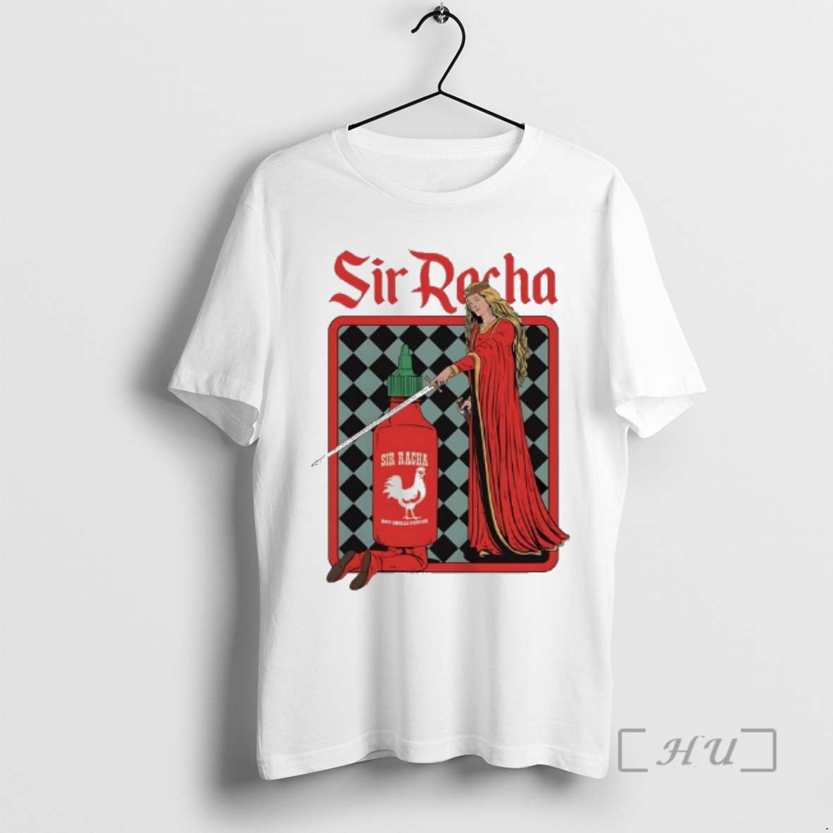 Officials Sir Racha Hot Chilli Pepper Sriracha Sauce Medieval Knight T-Shirts, Hoodie, Sweatshirt | PureTeeCo.com