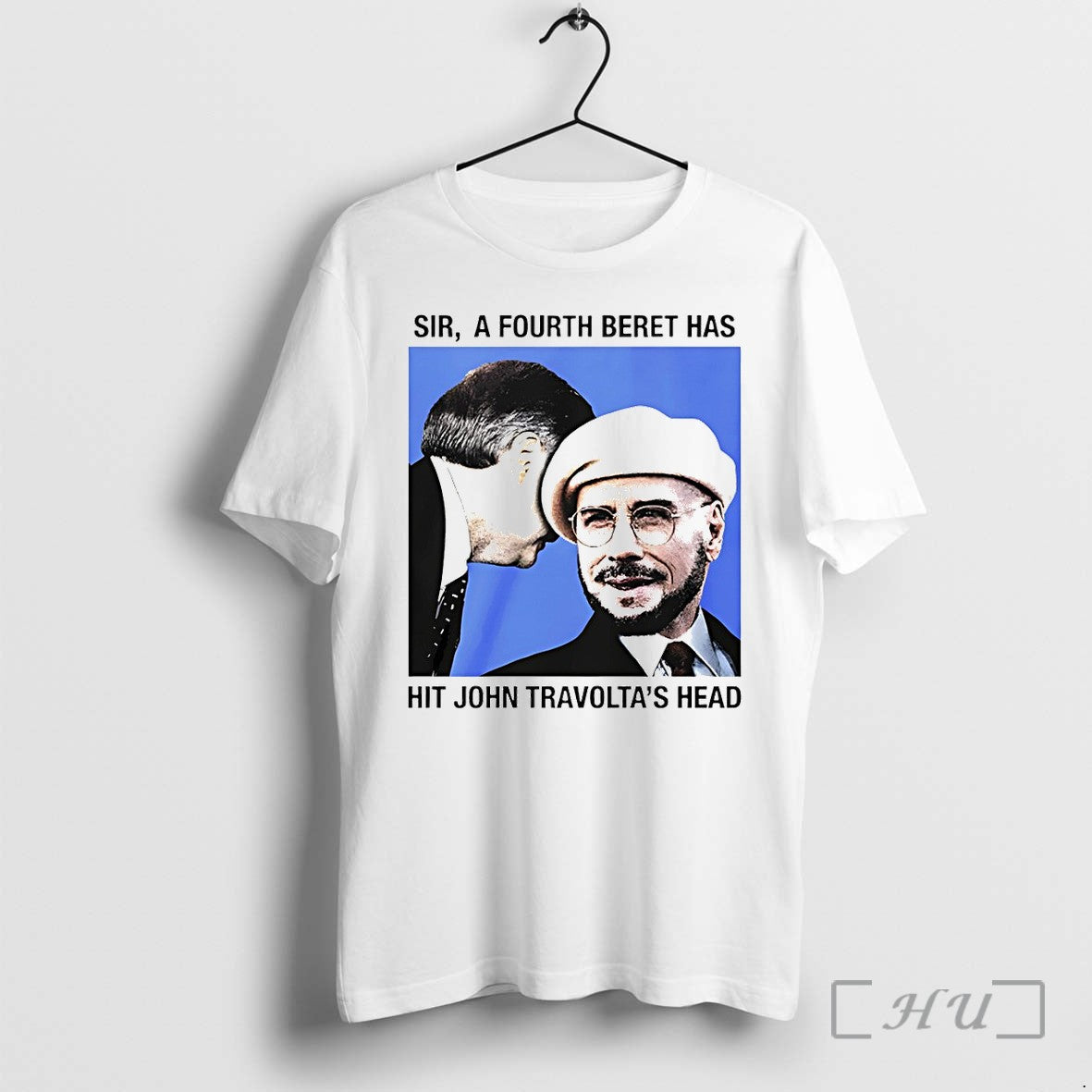 Officials Sir A Fourth Beret Has Hit John Travoltas Head Vintage Premium T Shirts Sweater