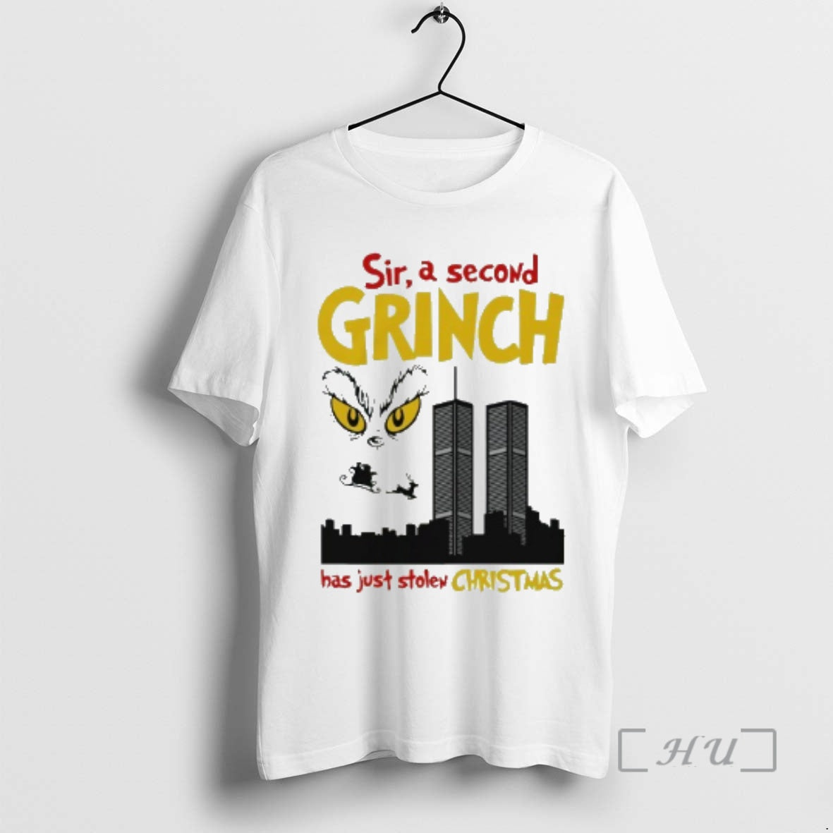 Officials Sir A Second Grinch Has Just Stolen Christmas T-Shirts, Hoodie, Sweatshirt | PureTeeCo.com