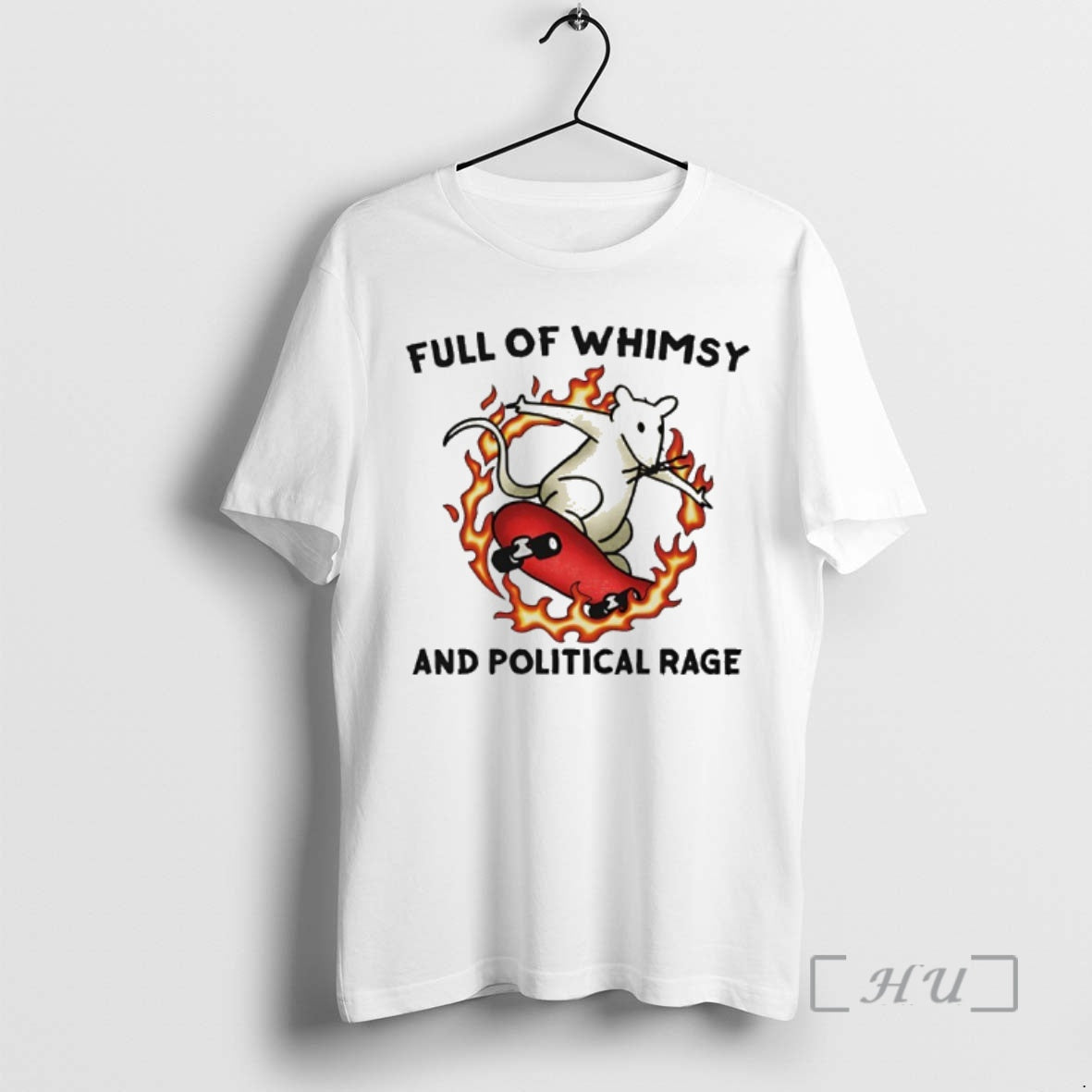 Officials Skateboarding Rat Full Of Whimsy And Political Rage T-Shirts, Hoodie, Sweatshirt | PureTeeCo.com