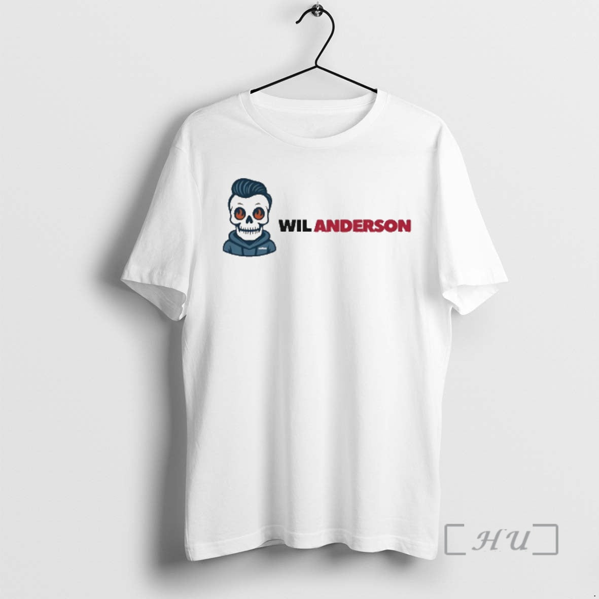Officials Skeleton Wil Anderson Logo T-Shirts, Hoodie, Sweatshirt | PureTeeCo.com