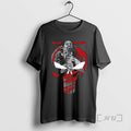 Officials Skull Of Terror Frank Castle Aka Punisher No Law No Mercy Premium T Shirts