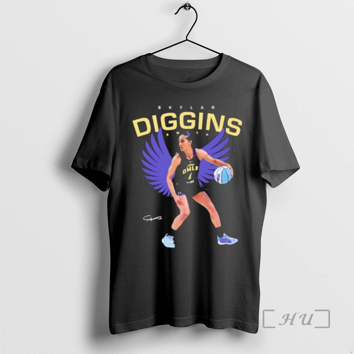 Officials Skylar Diggins Smith Lunar Owls Unrivaled Signature Graphic T-Shirts, Hoodie, Sweatshirt | PureTeeCo.com