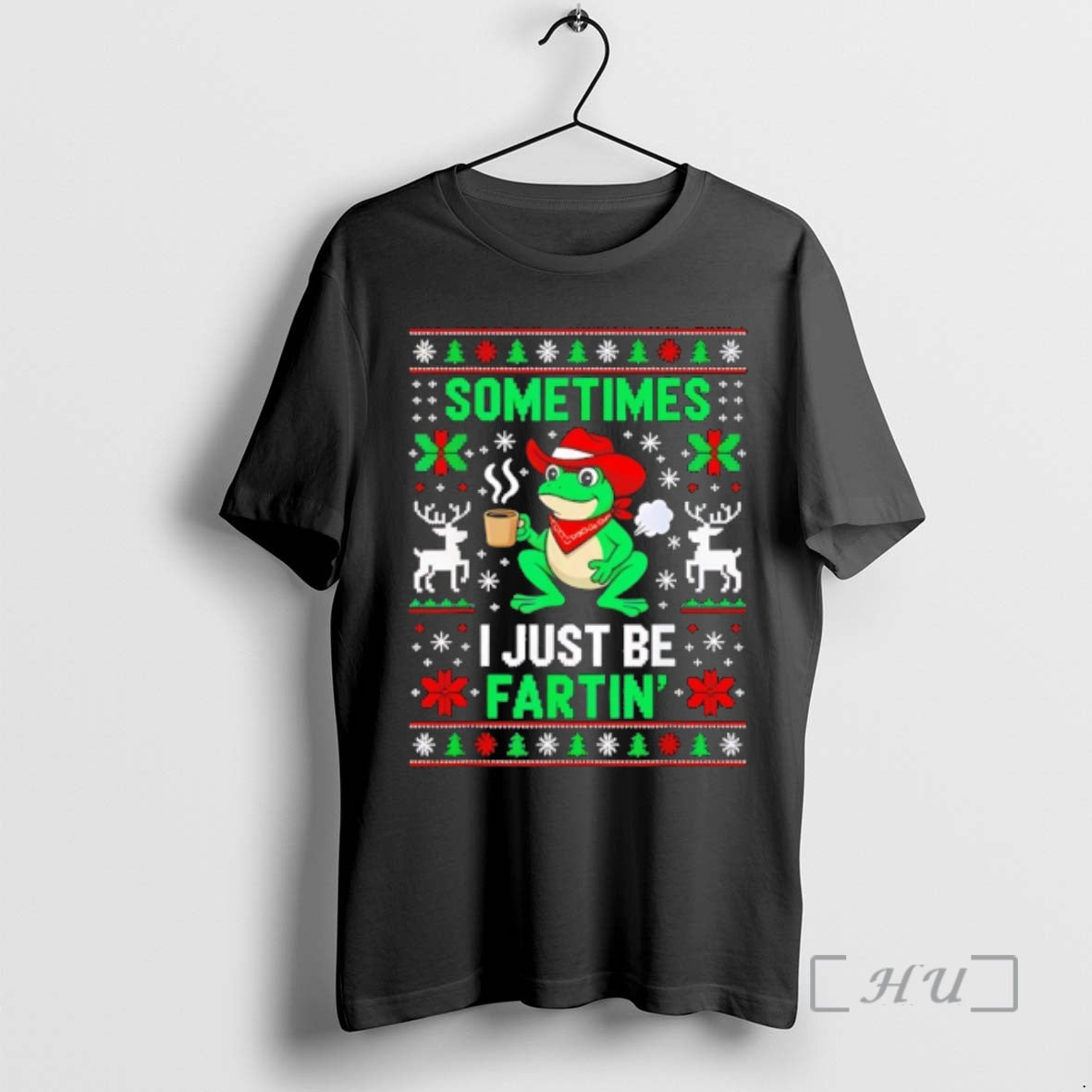Officials Sometimes I Just Be Farting Frog Ugly Christmas T-Shirts, Hoodie, Sweatshirt | PureTeeCo.com