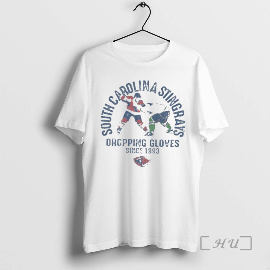 Officials South Carolina Stingrays Dropping Gloves T-Shirts, Hoodie, Sweatshirt | PureTeeCo.com