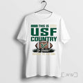 Officials South Florida Bulls This Is Usf Country Defend Til The End Premium T Shirts Hoodie, Sweatshirt | PureTeeCo.com