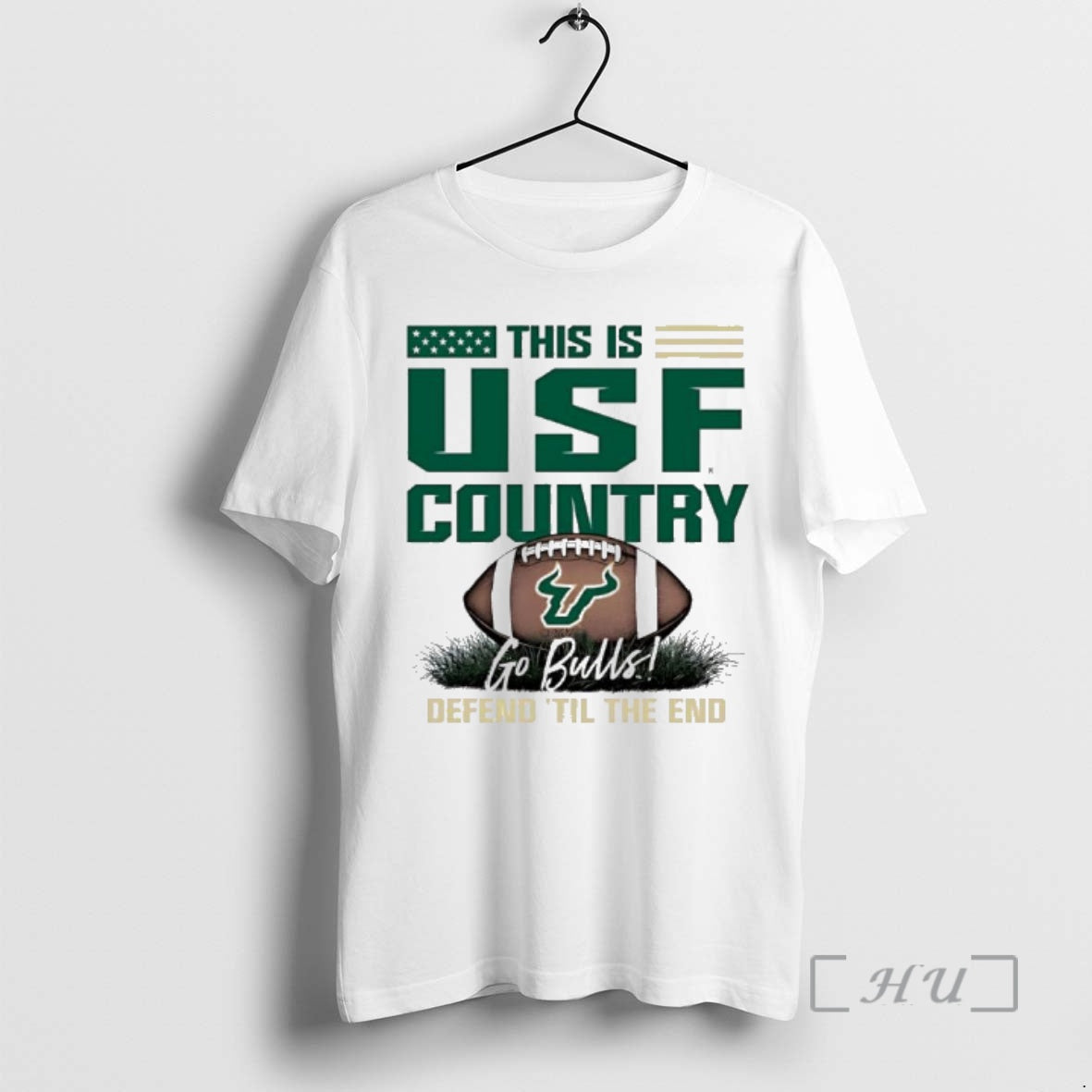 Officials South Florida Bulls This Is Usf Country Defend Til The End Premium T Shirts Hoodie, Sweatshirt | PureTeeCo.com