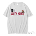 Officials South Korea 2026 Fifa World Cup Kfa Buc Ees Beaver White Premium T Shirts
