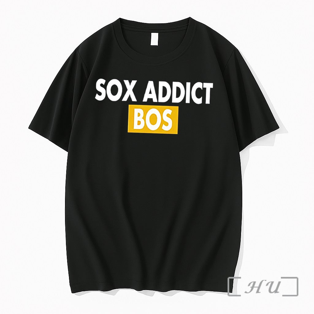 Officials Sox Addict Bos Text Tee Premium T Shirts Sweater Hoodie Jpg