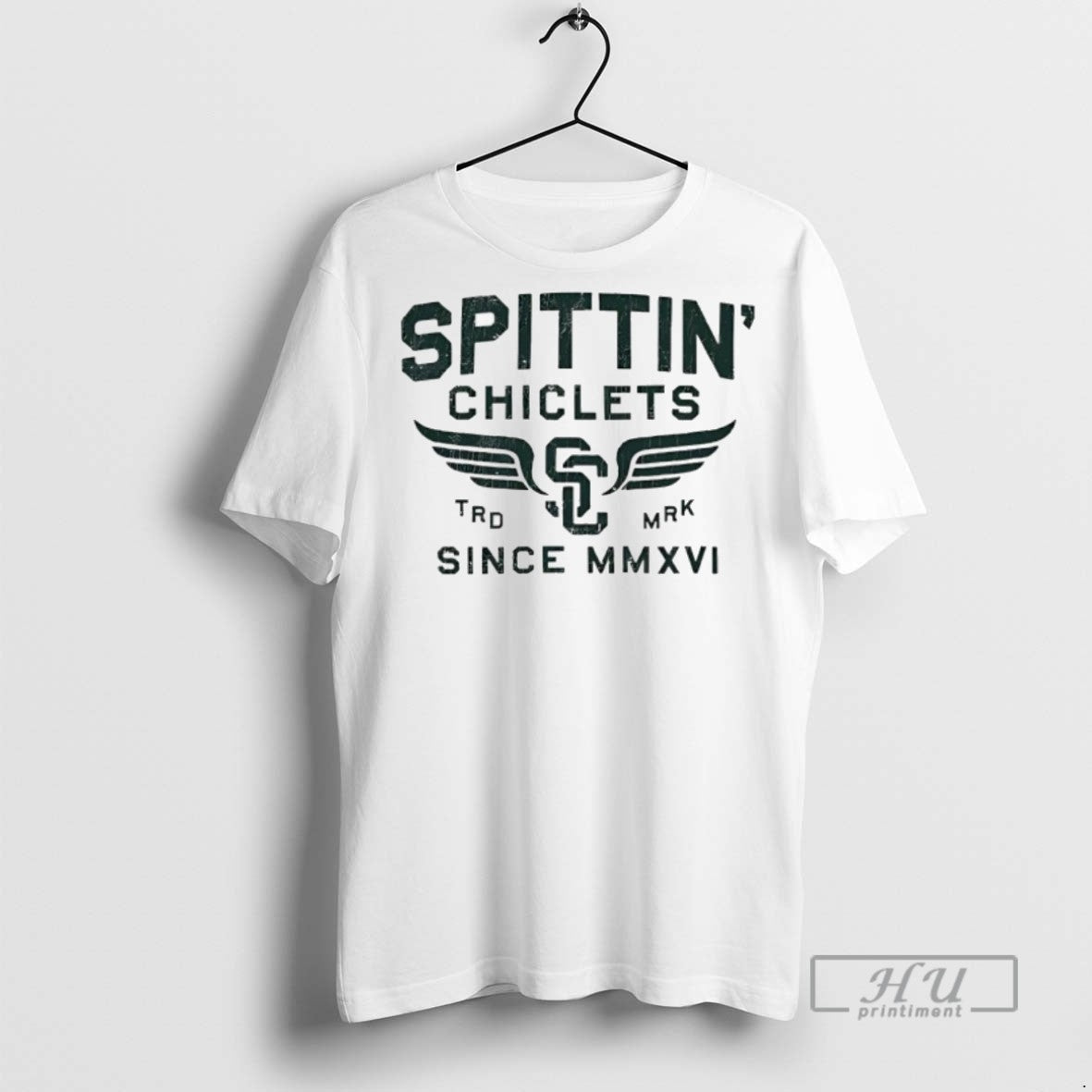 Officials Spittin Chiclets Hockey Wings Since Mmxvi T Shirt
