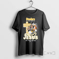 Officials Steelers In My Veins Jesus Mascot In My Heart Mascots Premium T Shirts Sweater Hoodie, Sweatshirt | PureTeeCo.com
