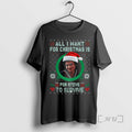 Officials Steve Harrington All I Want For Christmas Is For Steve To Survive Premium T-Shirts, Hoodie, Sweatshirt