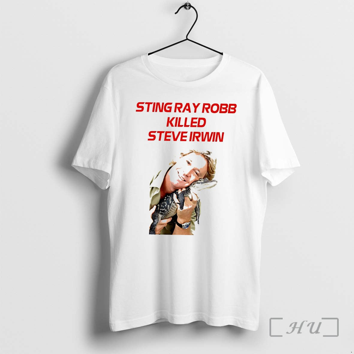 Officials Sting Ray Robb Killed Steve Irwin Tee