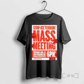 Officials Stop Ice Terror Mass Meeting January 13 2026 T-Shirts, Hoodie, Sweatshirt | PureTeeCo.com