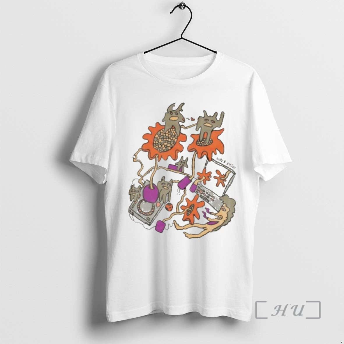 Officials Super Enjoy Dj Animals Graphic T-Shirts, Hoodie, Sweatshirt | PureTeeCo.com