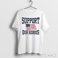Officials Support Our Heroes Tunnel To Towers Foundation T Shirt