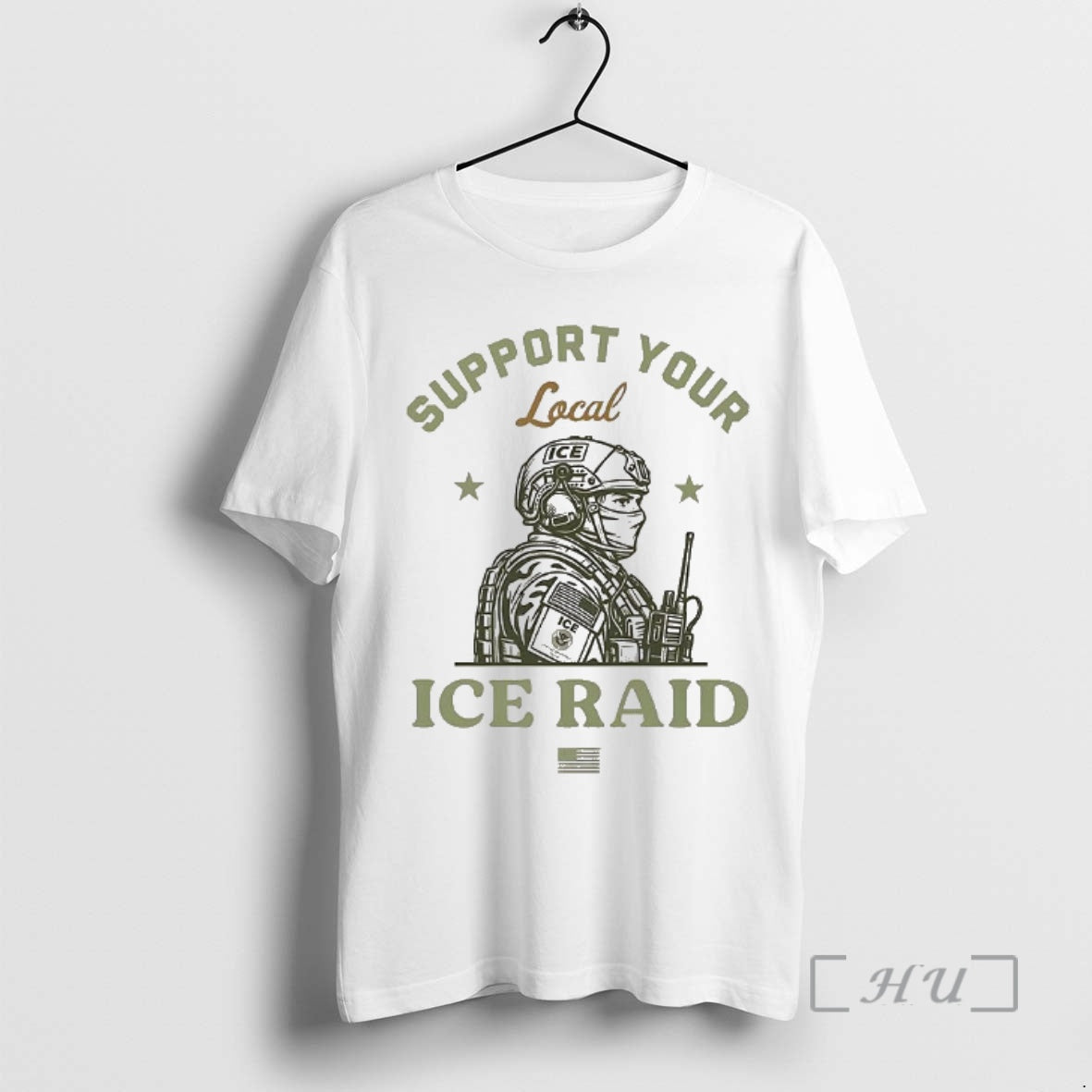 Officials Support Your Local Ice Raid Soldier T-Shirts, Hoodie, Sweatshirt | PureTeeCo.com