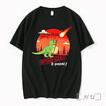 Officials T Rex You Shall Not Pass Funny Spoiler Alert Meteor Premium T Shirts Sweater