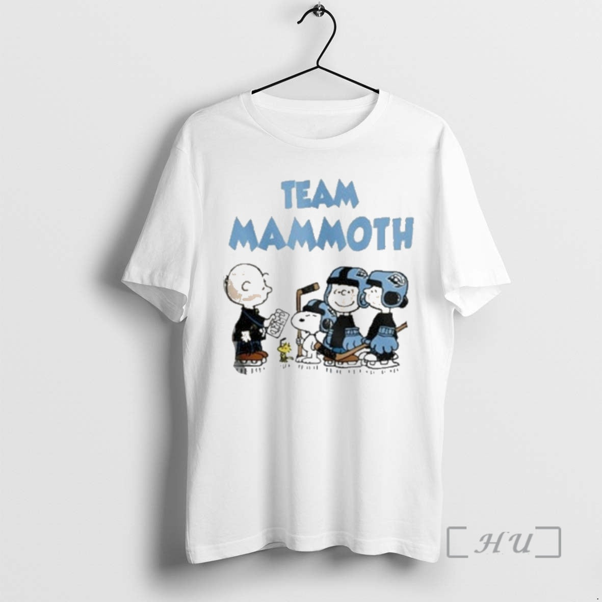 Officials Team Utah Mammoth Peanuts Hockey T-Shirts, Hoodie, Sweatshirt | PureTeeCo.com