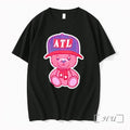 Officials Teddy Bear Atlanta Braves Baseball Atl Cap Scarf