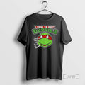 Officials Teenage Mutant Ninja Turtles I Love To Huff Durries Parody Logo Premium T Shirts