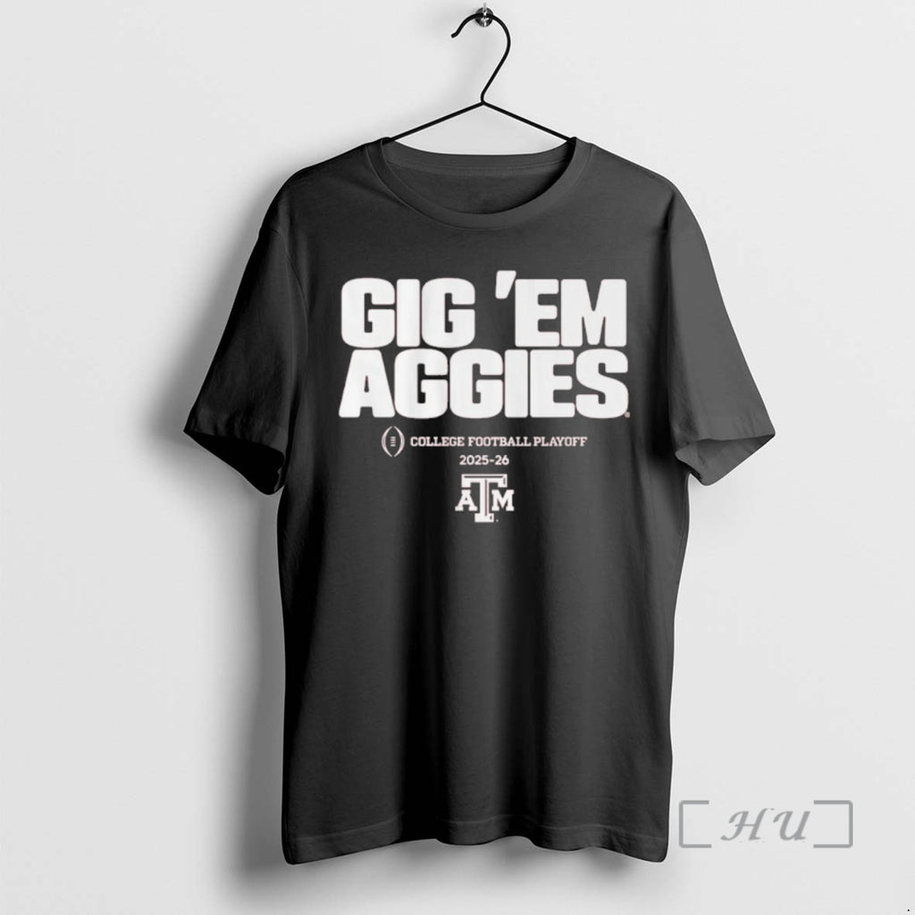 Officials Texas Am Football 2025 Cfp Team Slogan T-Shirts, Hoodie, Sweatshirt | PureTeeCo.com