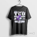 Officials Texas Christian Horned Frogs Football 2025 Alamo Bowl Bound T-Shirts, Hoodie, Sweatshirt | PureTeeCo.com