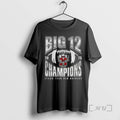 Officials Texas Tech Red Raiders 2025 Big 12 Football Champions Number One Premium T Shirts Hoodie, Sweatshirt