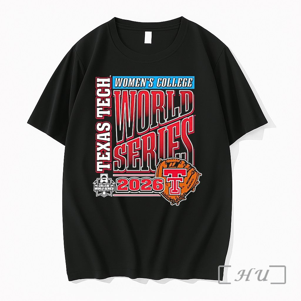 Officials Texas Tech Womens College World Series 2026 Wcws Leather Laces 1 Premium T Shirts