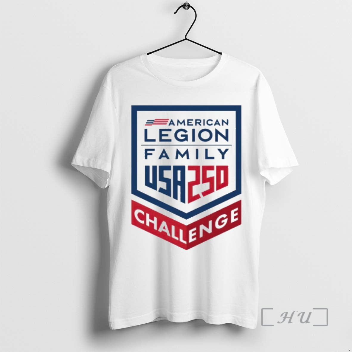 Officials The American Legion Family Usa 250 Challenge Logo T-Shirts, Hoodie, Sweatshirt | PureTeeCo.com
