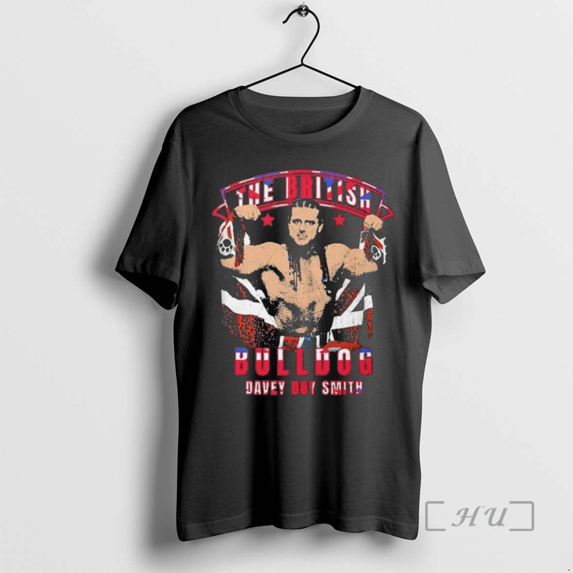 Officials The British Bulldog Davey Boy Smith Power T-Shirts, Hoodie, Sweatshirt | PureTeeCo.com