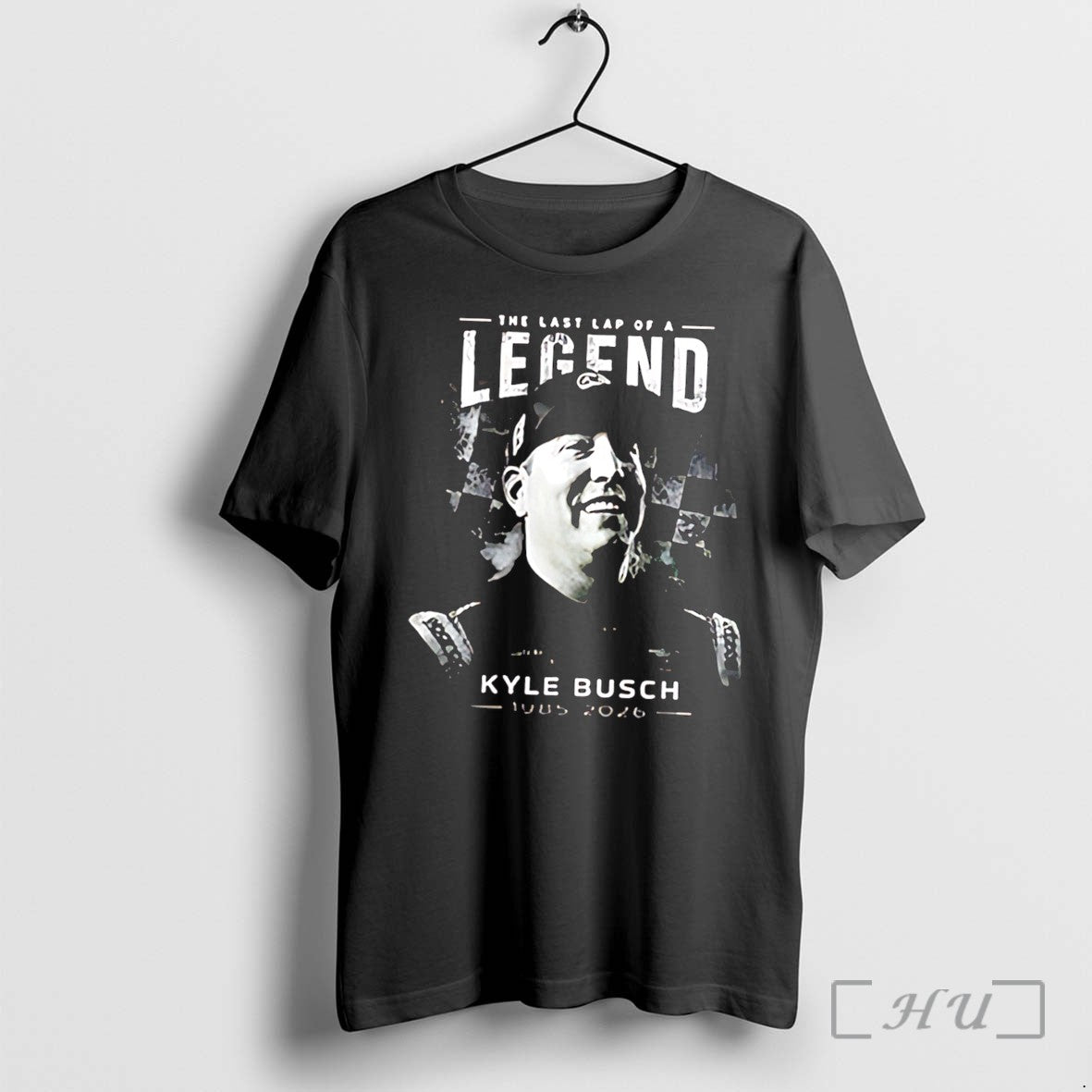 Officials The Last Lap Of A Kyle Busch Racing Legend Memorial Tee Premium T Shirts
