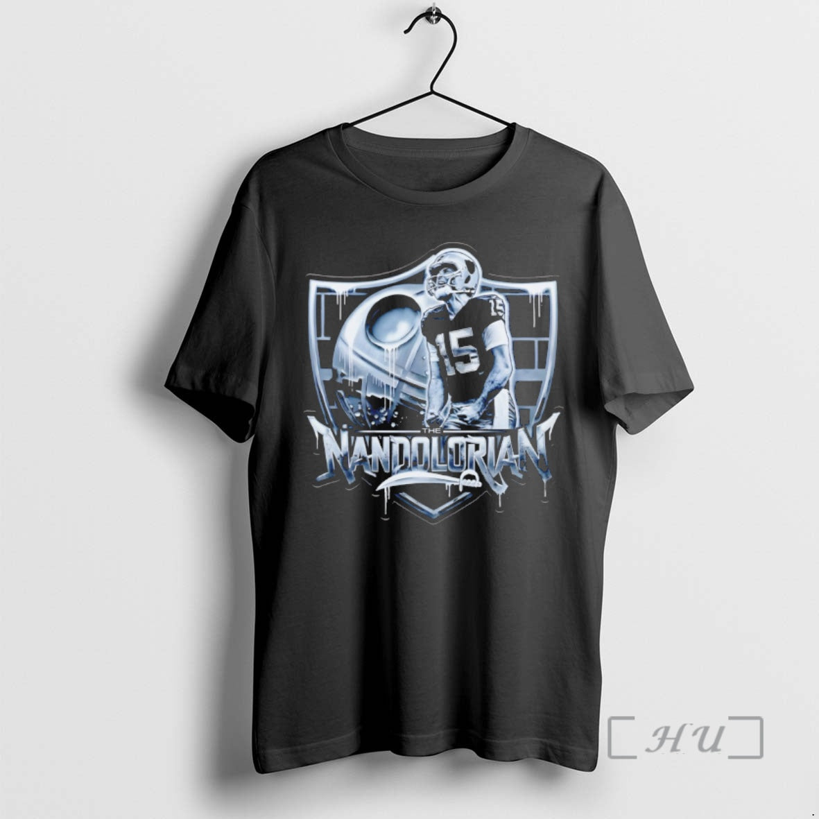 Officials The Nandalorian Star Wars Fernando Mendoza Las Vegas Raiders Football 2026 Premium T Shirts