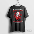 Officials The Nightmare Christmas Santa Jack Skellington T Shirts