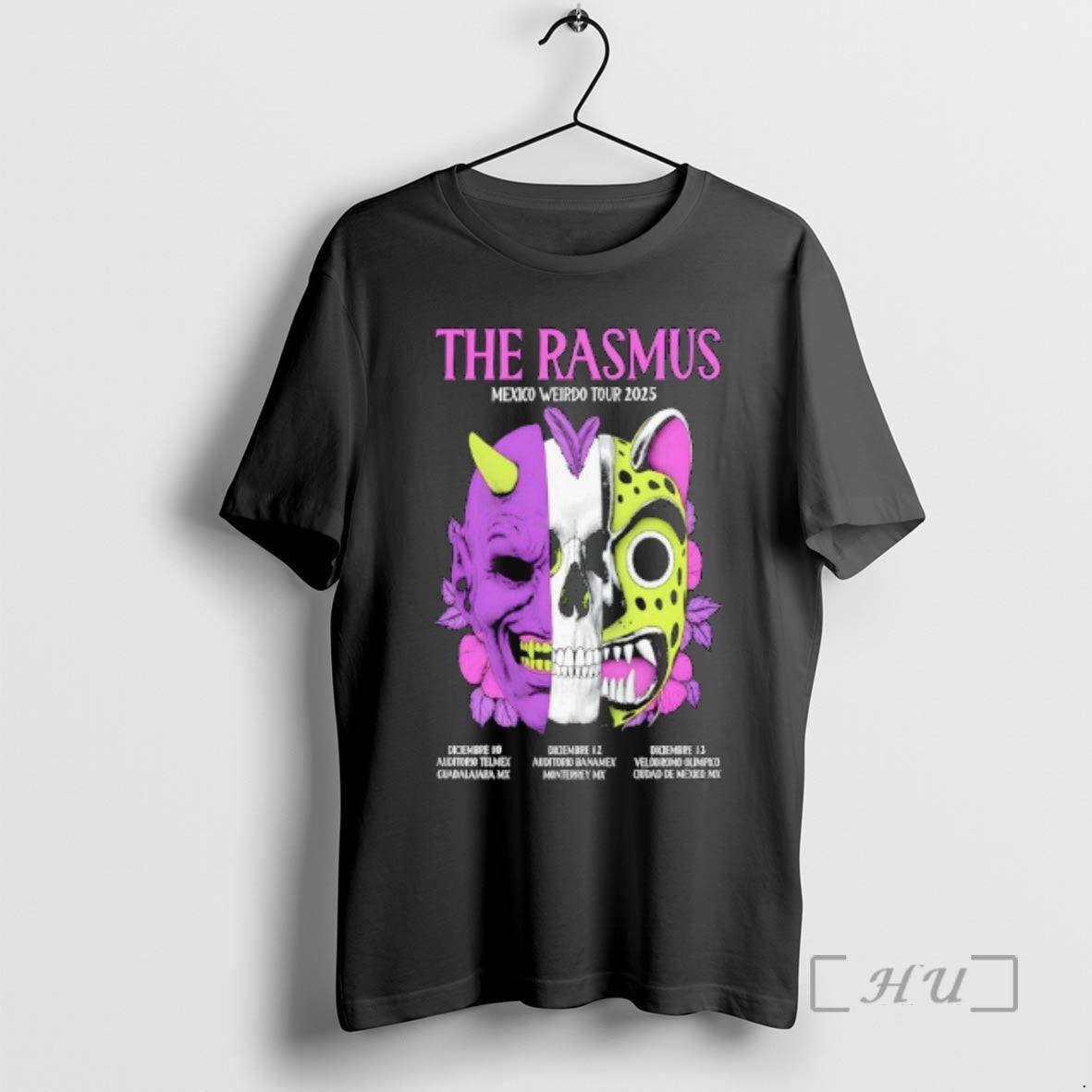 Officials The Rasmus Mexico Tour December 2025 T-Shirts, Hoodie, Sweatshirt | PureTeeCo.com