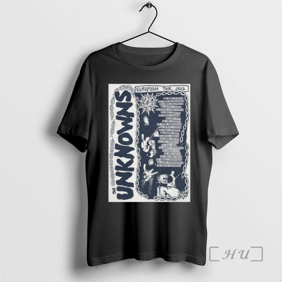 Officials The Unknowns Eu Tour 2026 T-Shirts, Hoodie, Sweatshirt | PureTeeCo.com