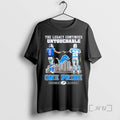 Officials The Legacy Continues Untouchable One Pride Barry Sanders And Charlie Gibbs Detroit Lions Premium T-Shirts,...